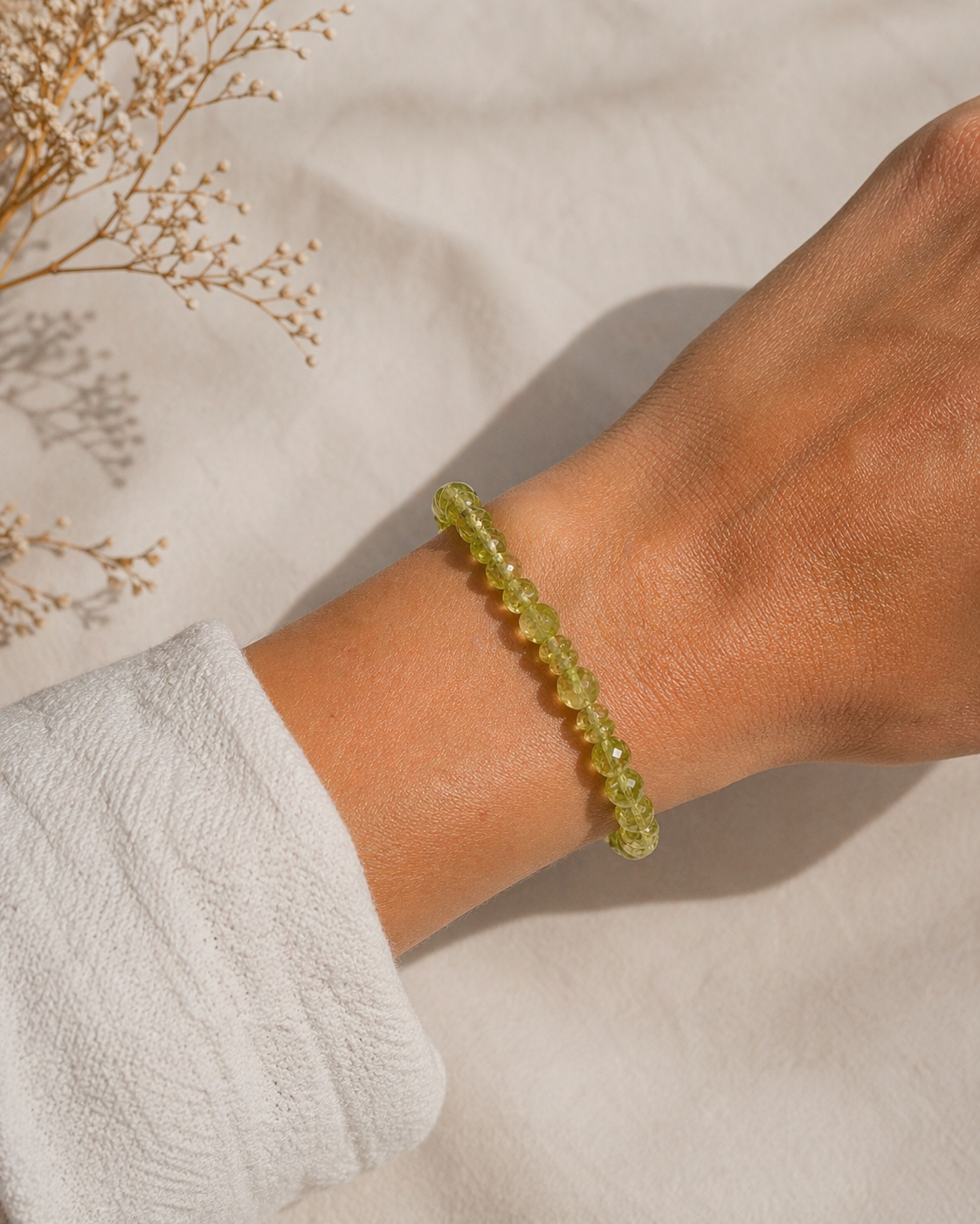 Peridot Bracelet – Natural