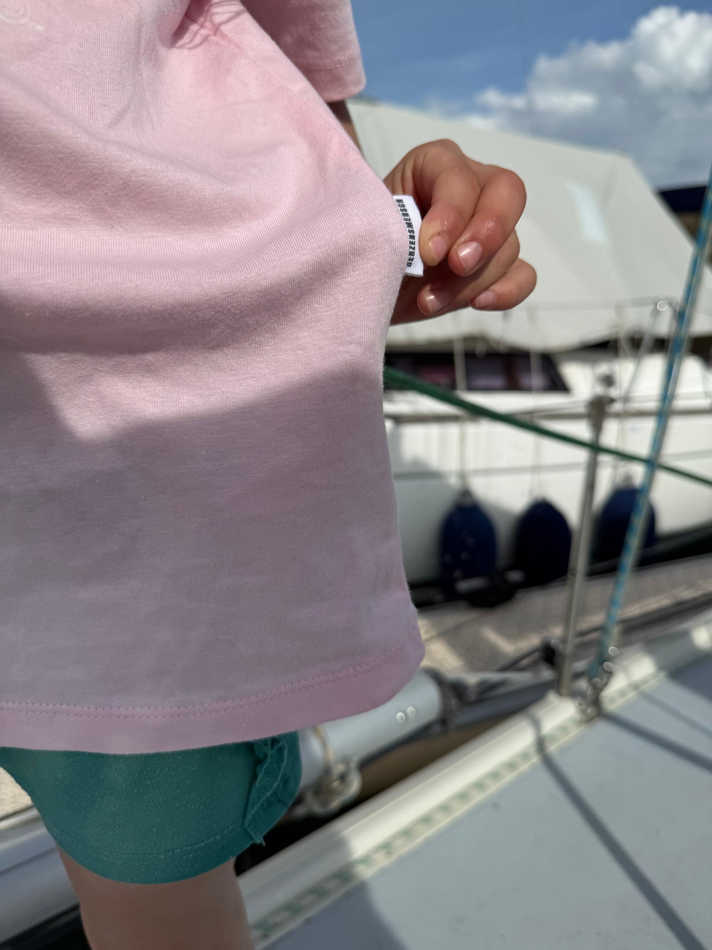 Kids Little Soft Garden Tee Rosa