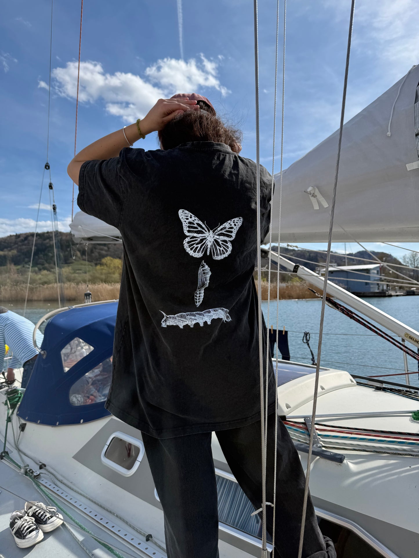 Metamorphose Tee - Washed Grey